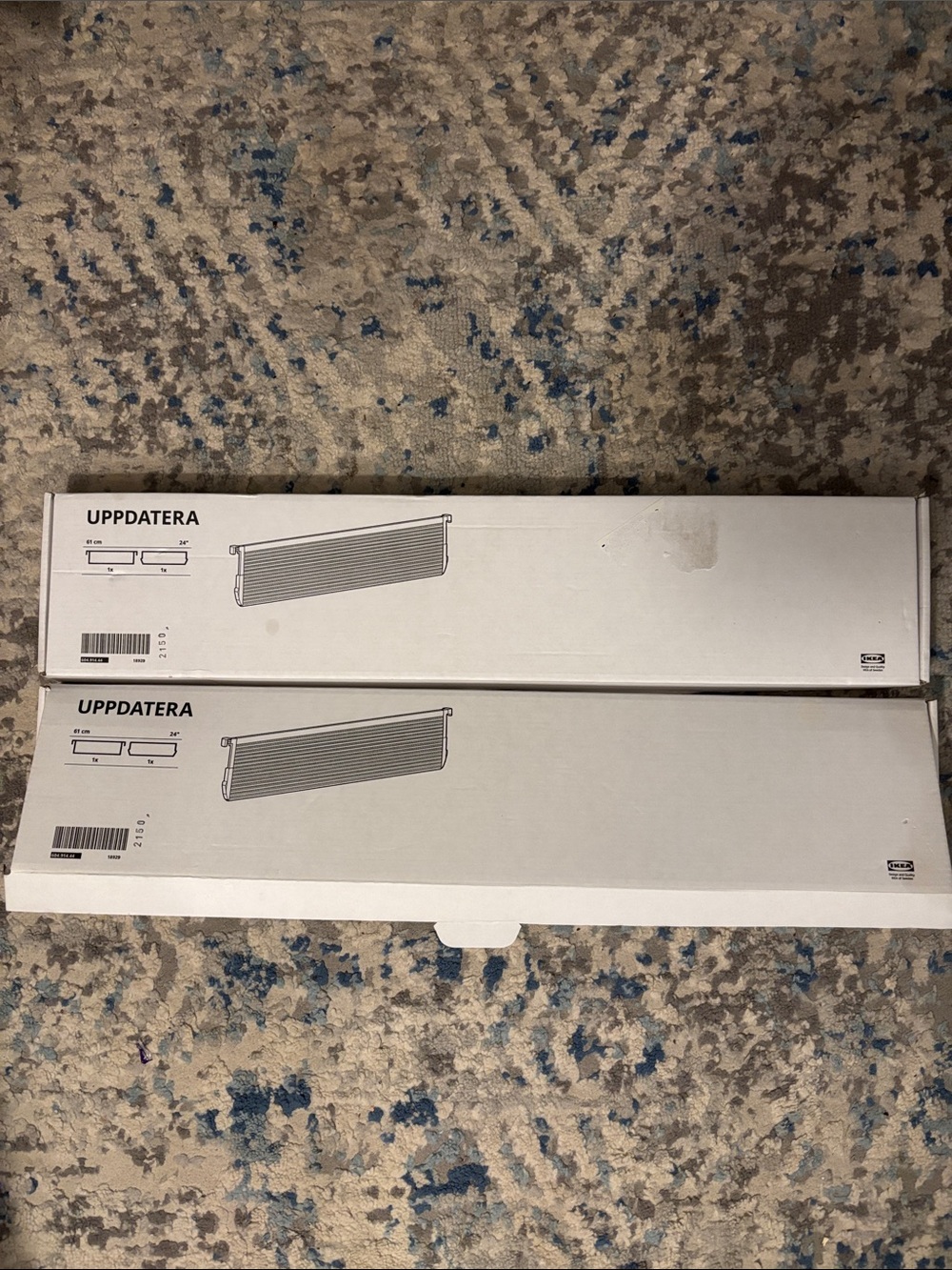 IKEA UPPDATERA Drawer Divider - Set of Two